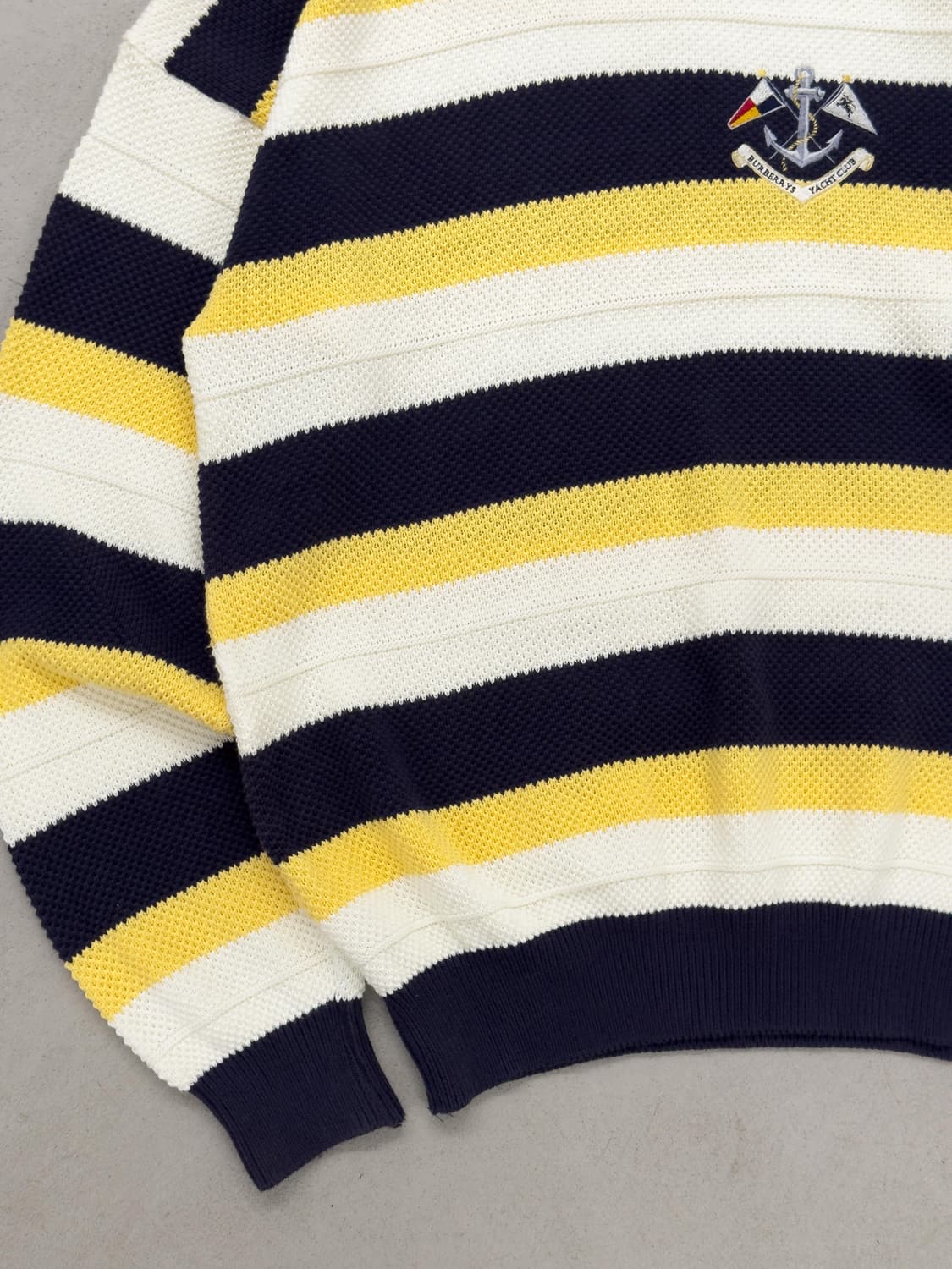 90s 버버리 코튼 니트 상품이미지4