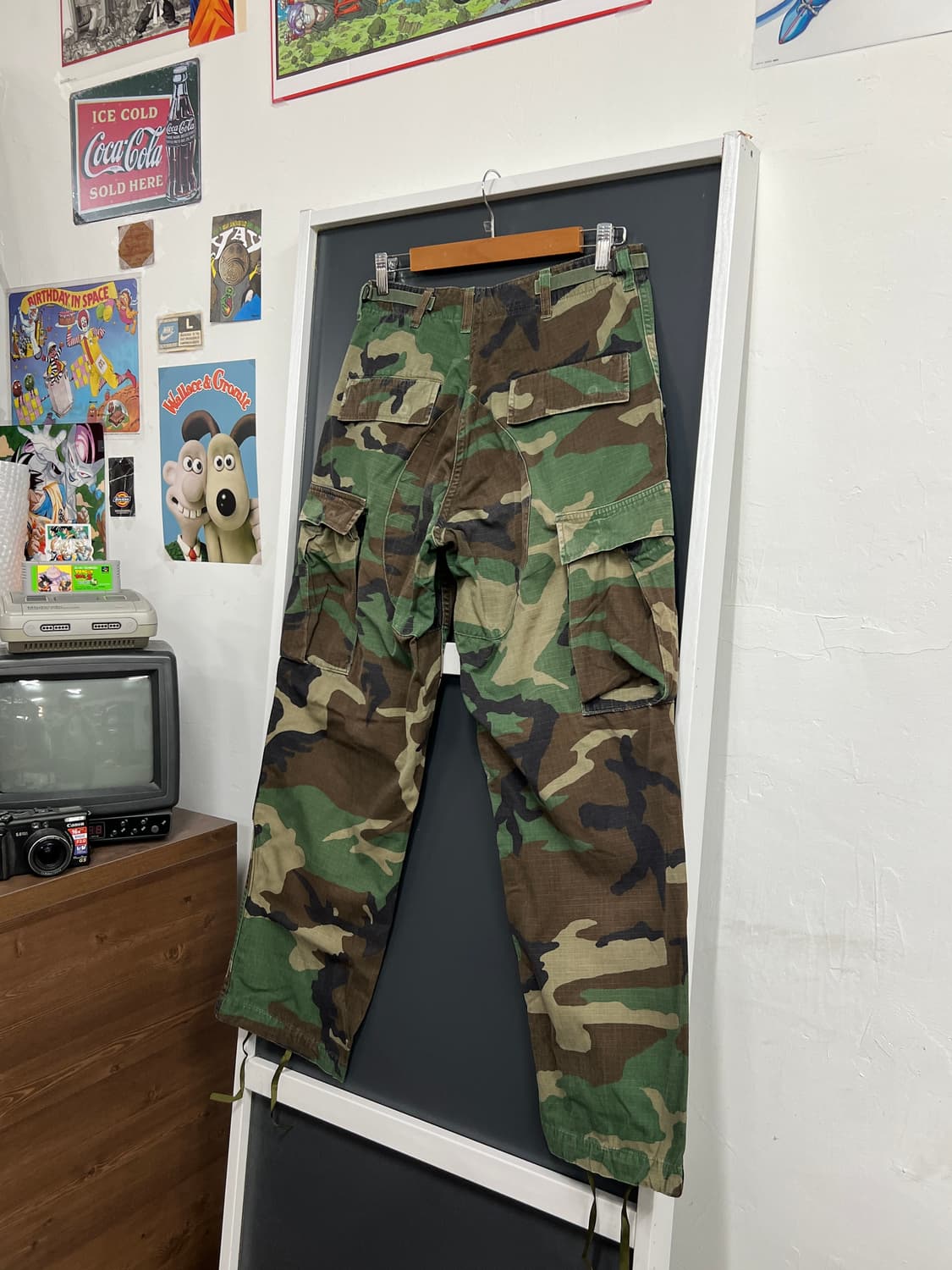 Military 밀리터리 미군 우드랜드 BUD 카모 카고팬츠 상품이미지1