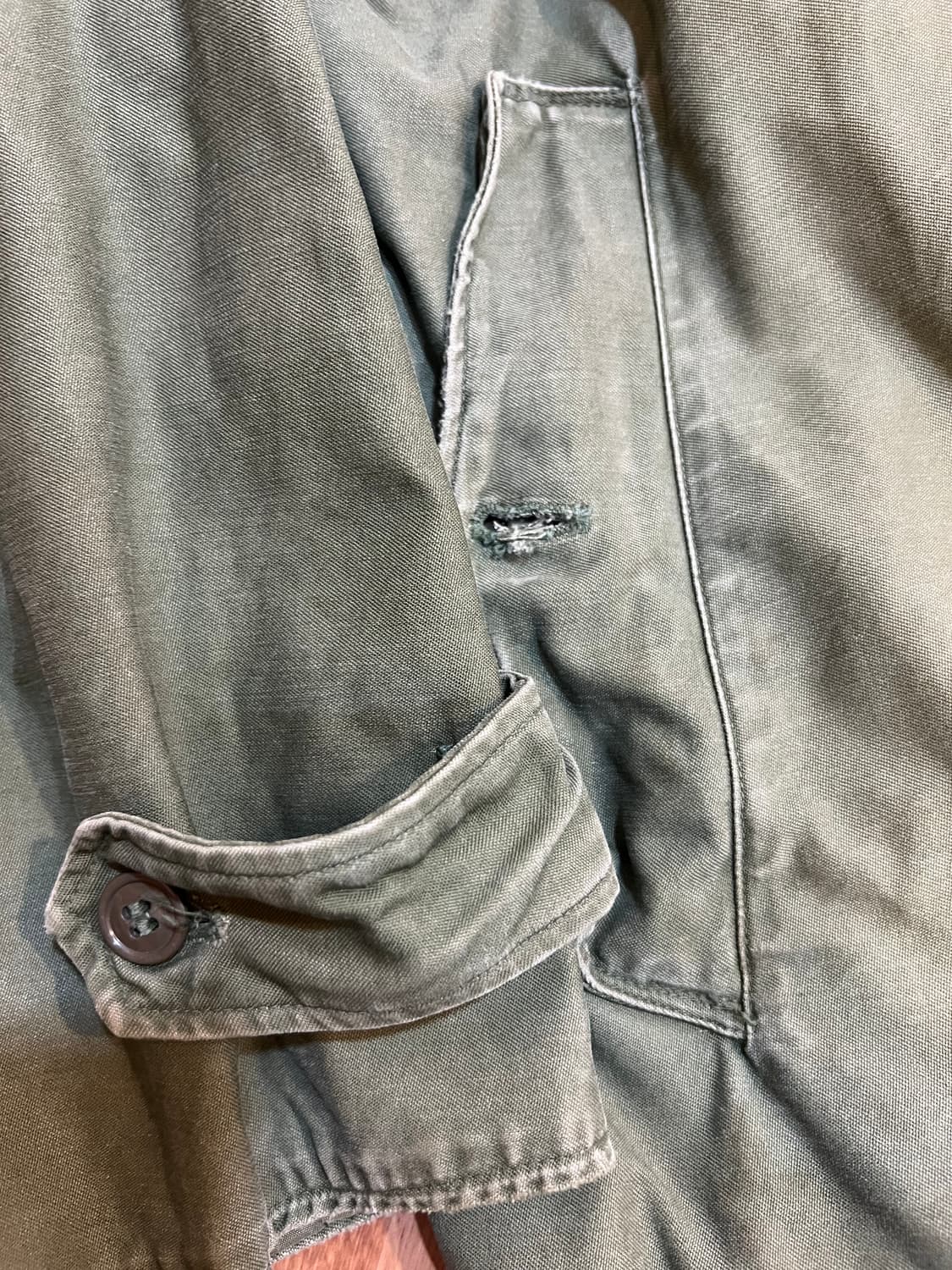 빈티지밀리터리 카키 필드코트 워크자켓 상품이미지7