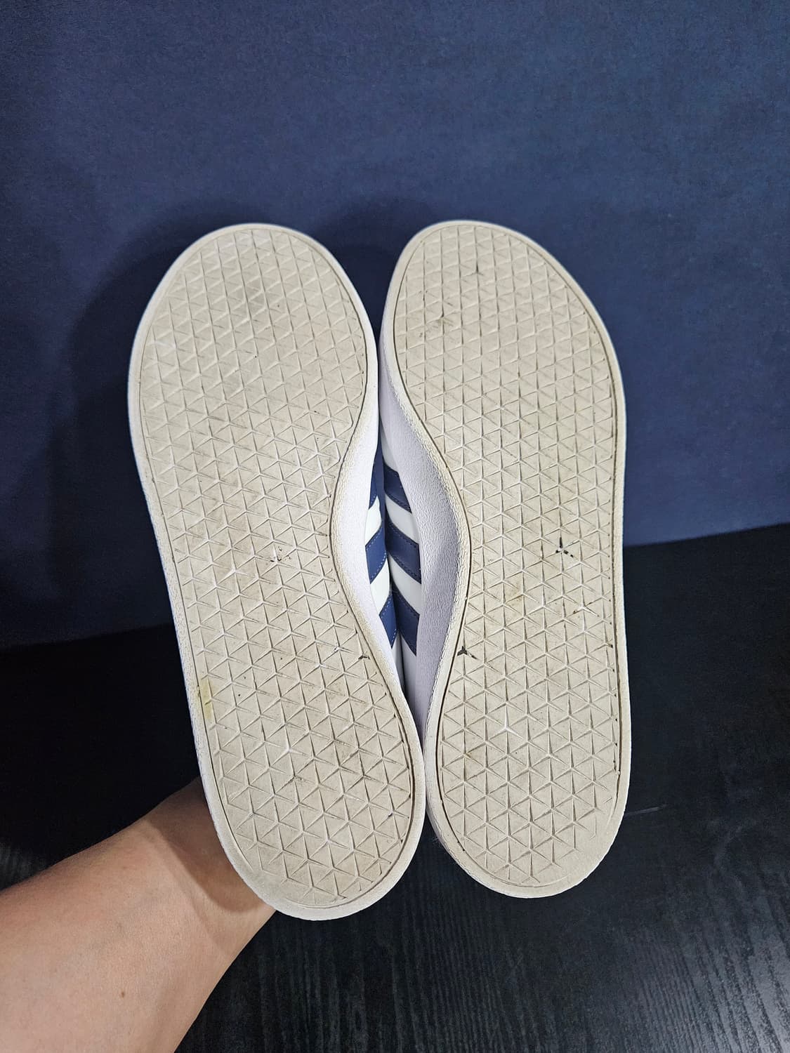 아디다스 VL 코트 베이스 화이트 남성 285 스니커즈  상품이미지9