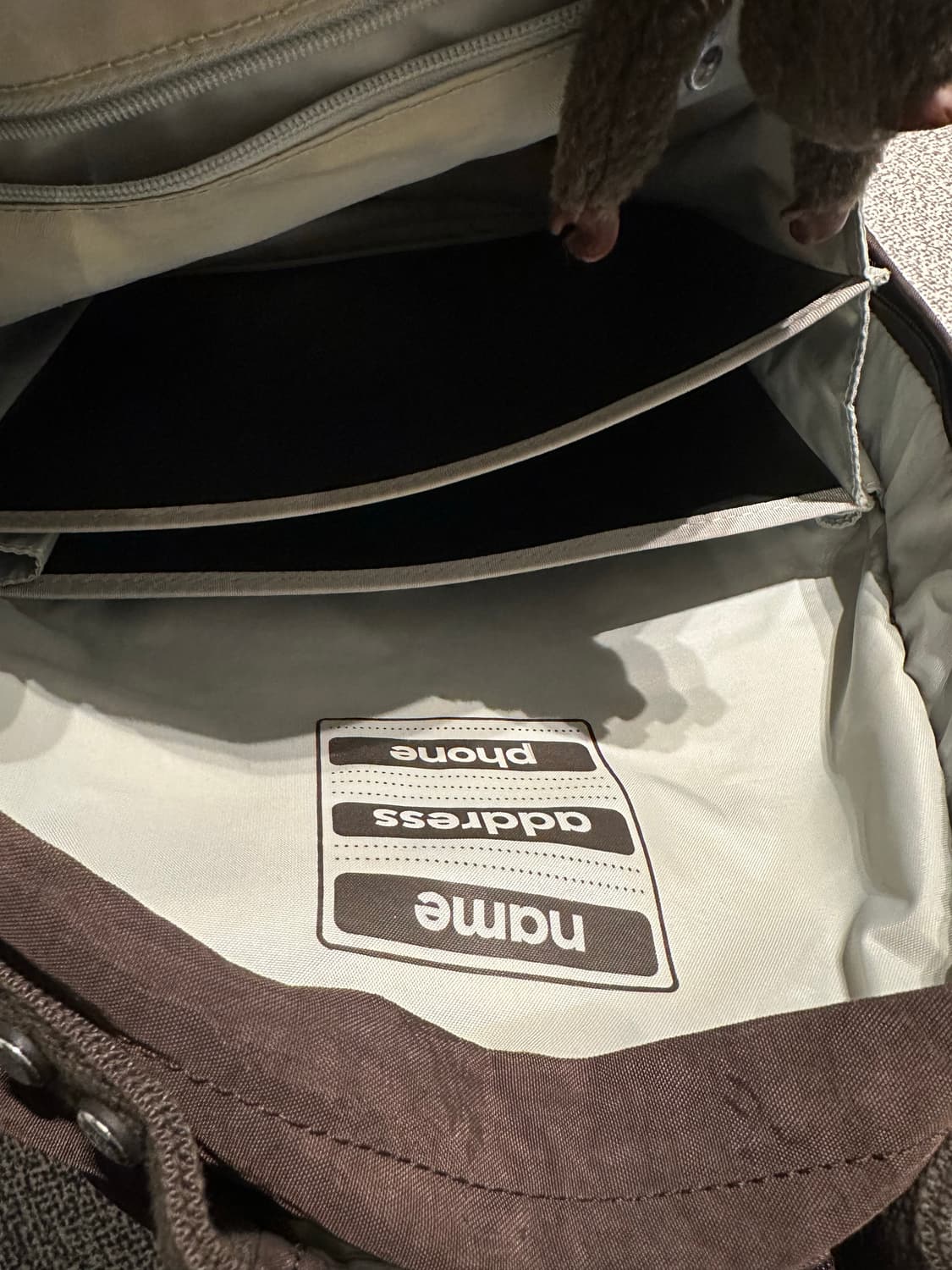 키플링 백팩 브라운 상품이미지6