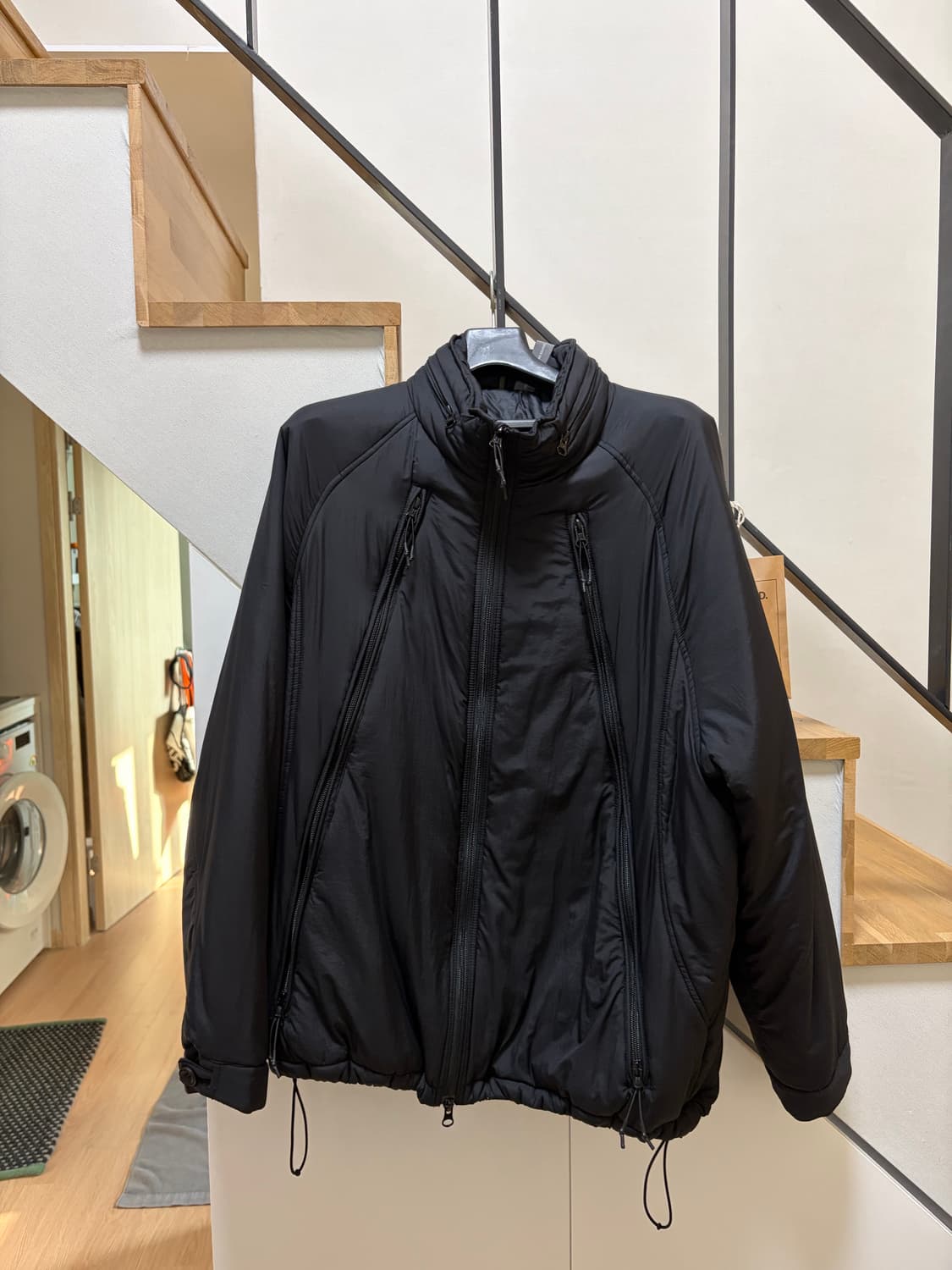 언어펙티드 패디드 오블리크 집업 점퍼 상품이미지8