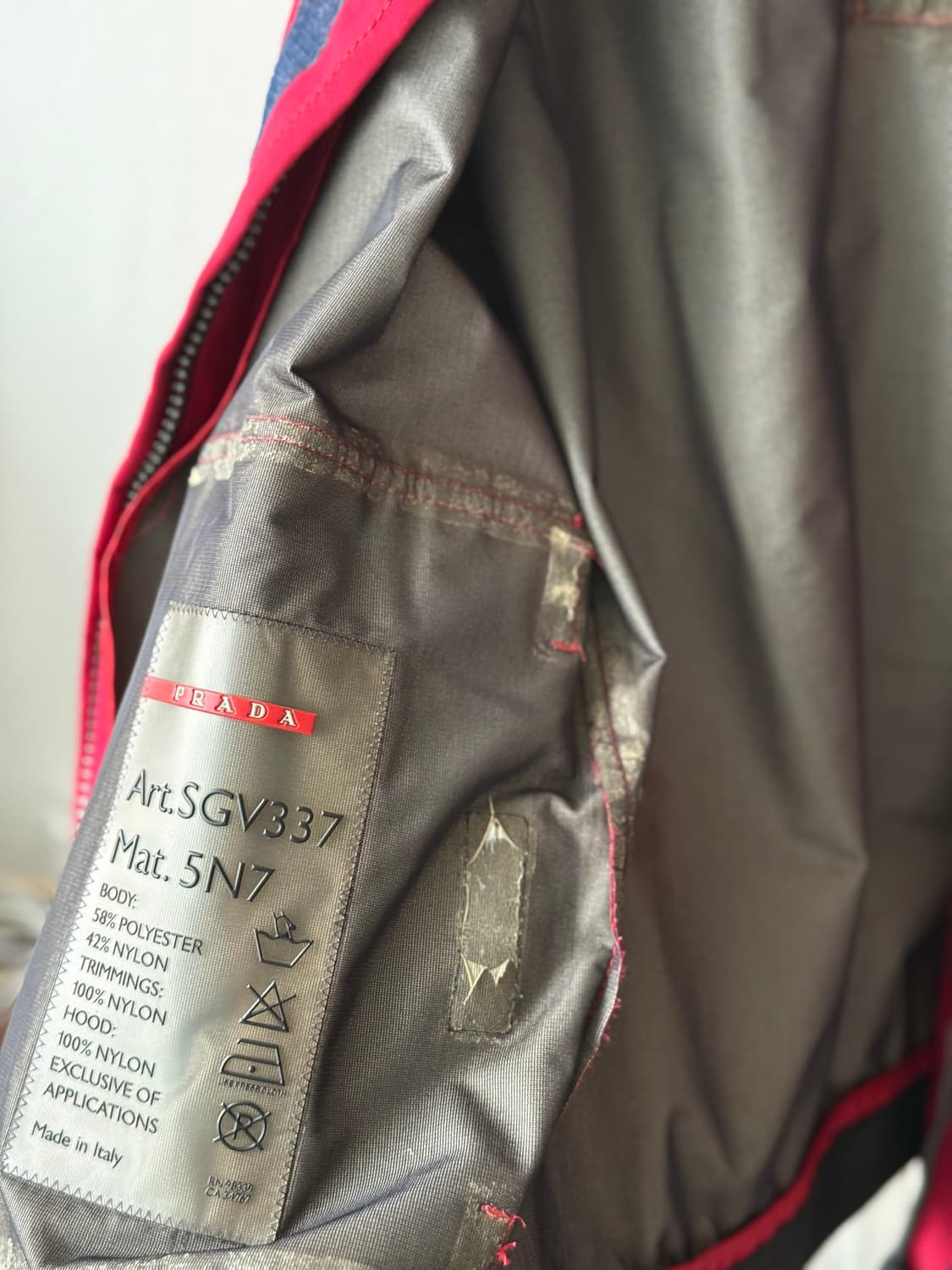 프라다 루나로사 자켓 상품이미지8