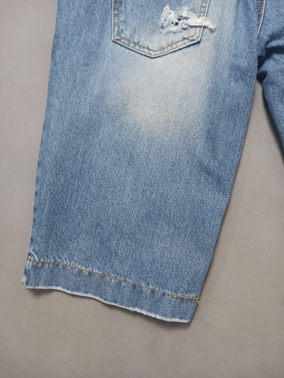 [32] 돌체앤가바나 데미지 앵클 데님 청반바지 상품이미지9