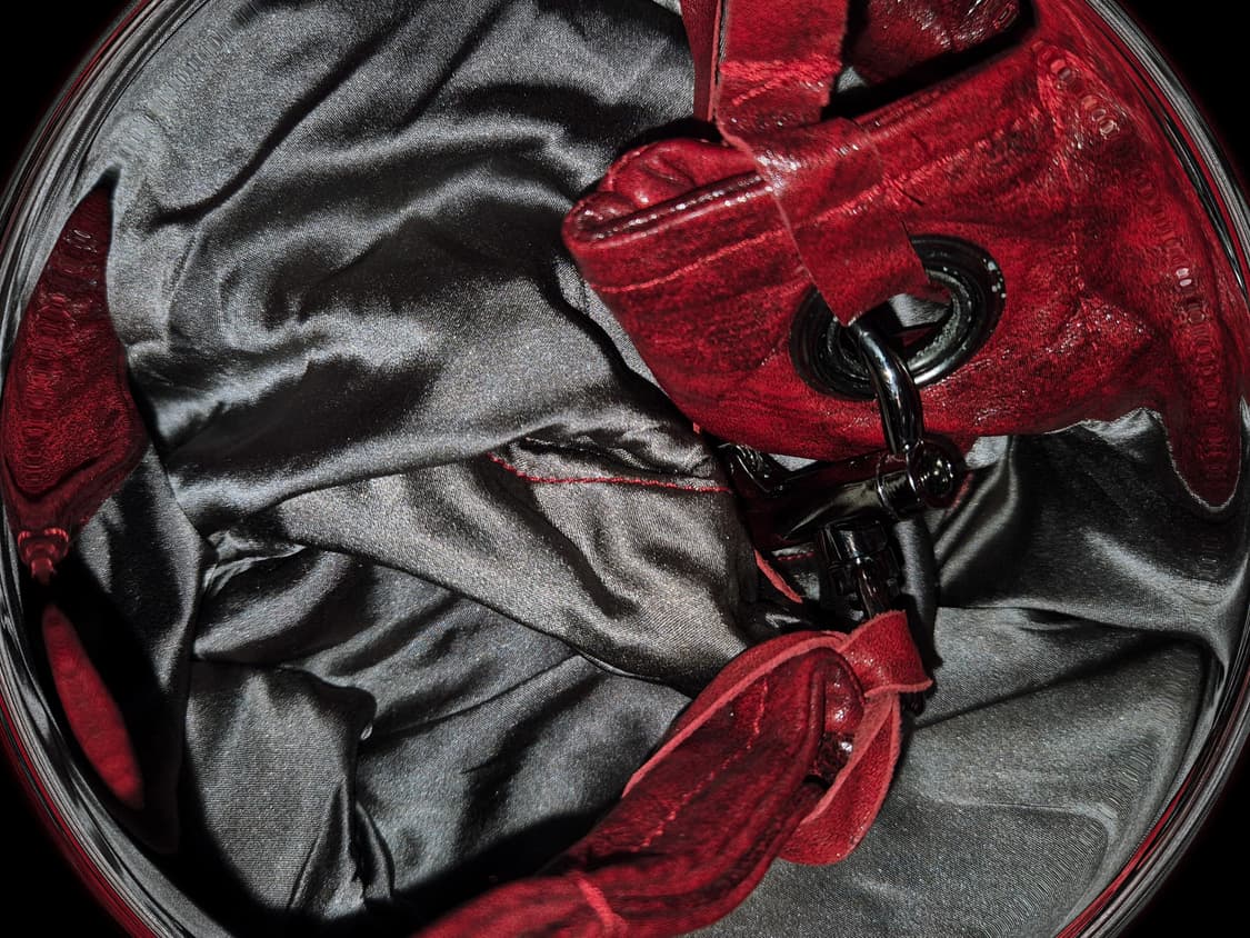 Vintage Gothic blood Grunge leather Bag 상품이미지2