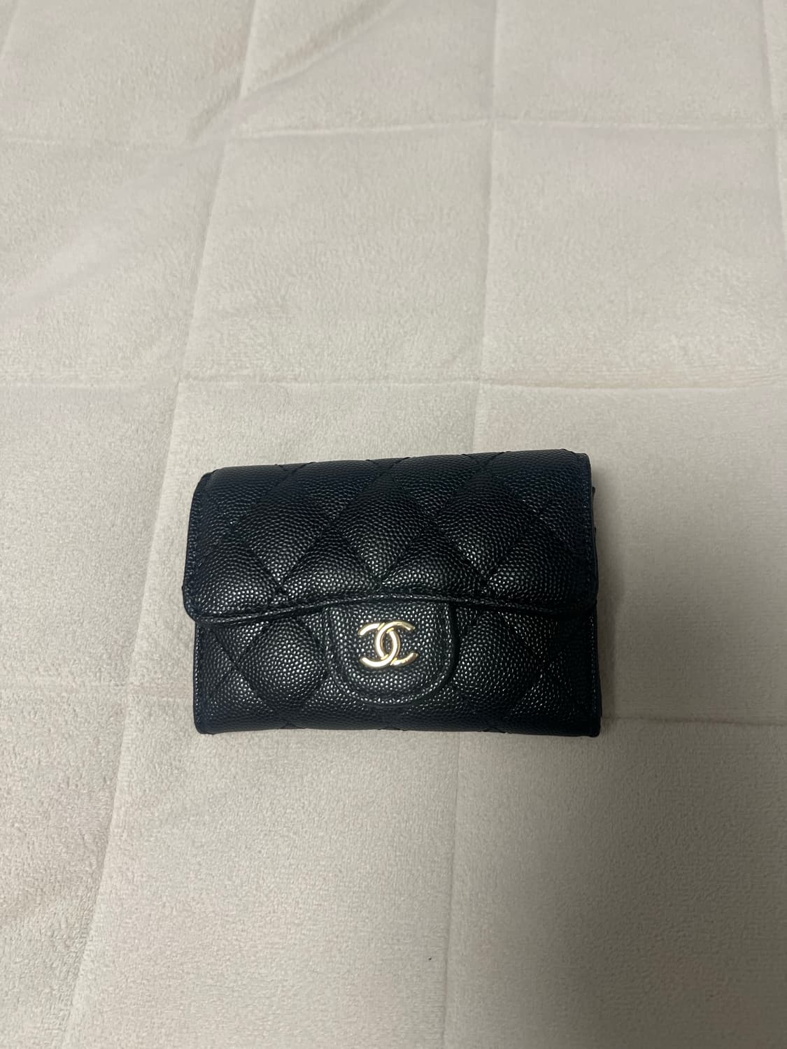 샤넬 캐비어 카드지갑 (상태S) 상품이미지1