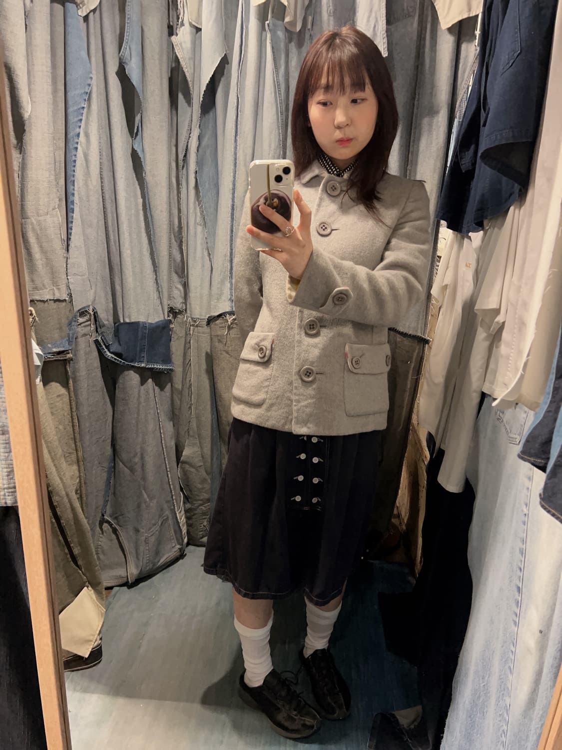 44 ) SONIA RYKIEL Angola Single Jacket 상품이미지2