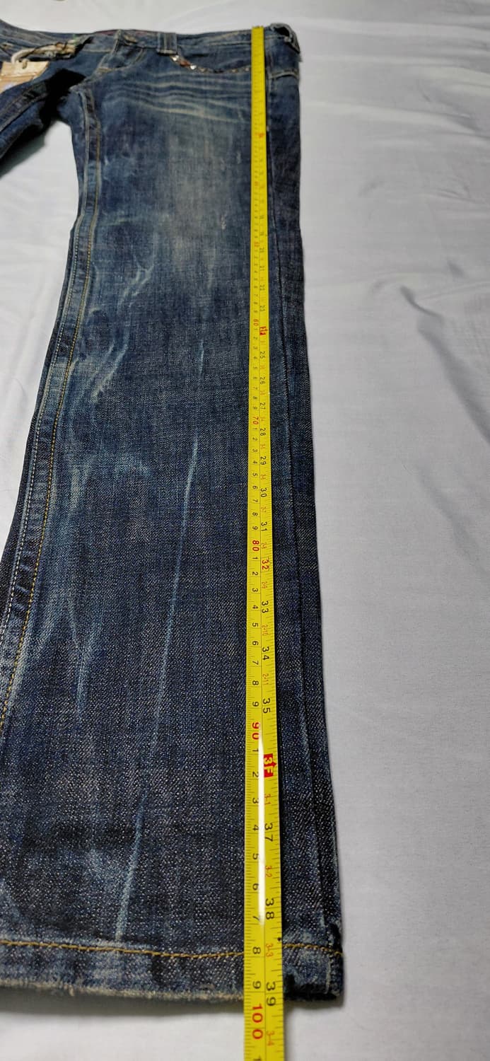 DRIVE JEANS 로우라이즈 데미지 청바지 26 (새상품) 상품이미지9