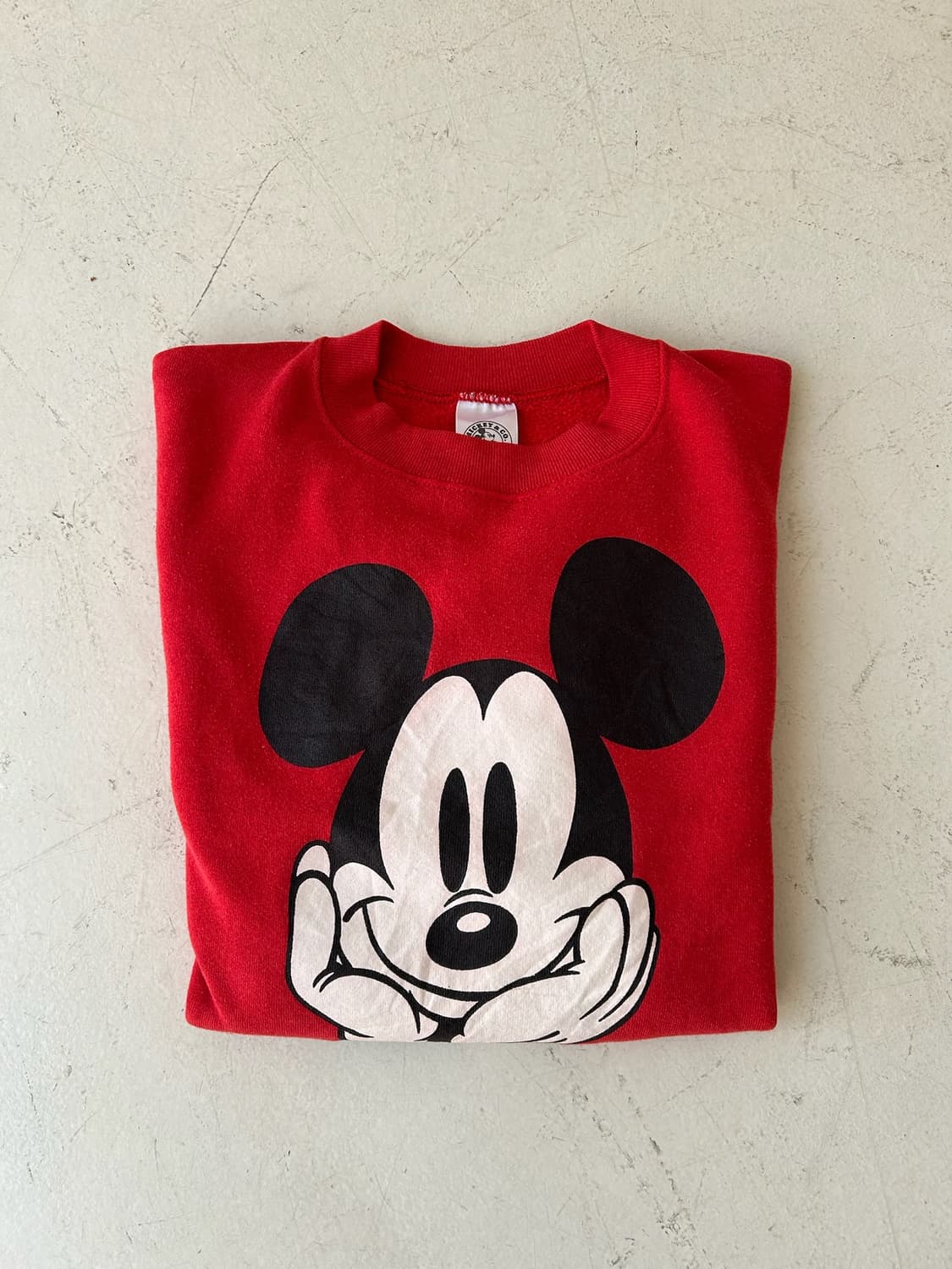 90's Mickey USA Sweatshirt.  상품이미지10