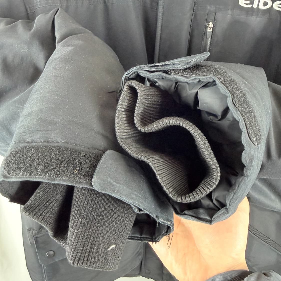 (XXL) 아이더 덕다운 패딩 블랙 상품이미지5