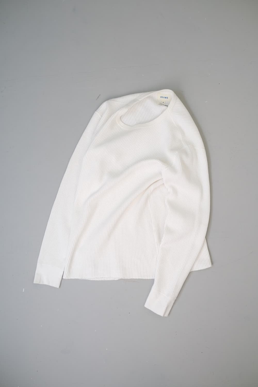 BEAMS 와플 긴팔티  상품이미지7