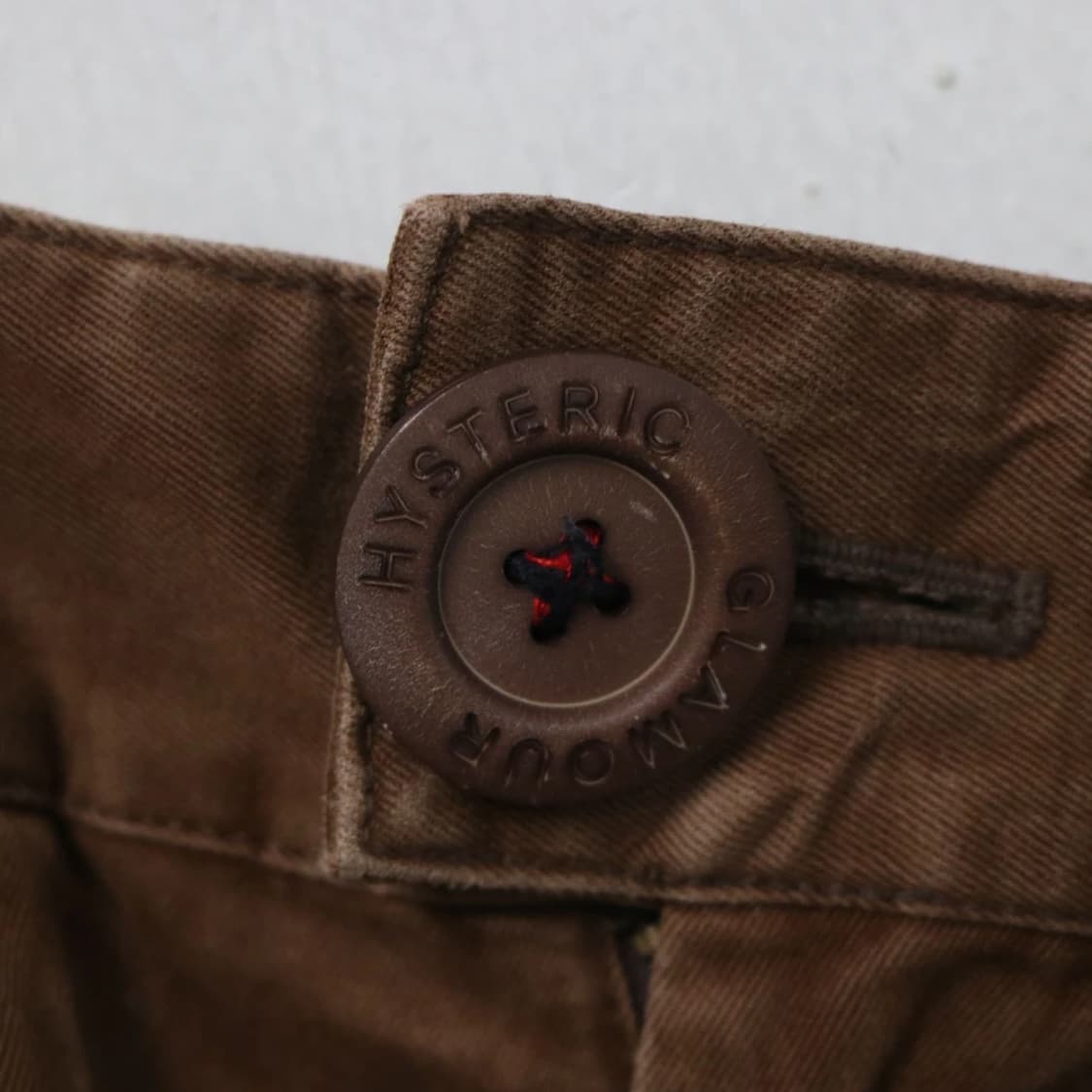 히스테릭 글래머 뒷 포켓 포인트 코튼팬츠 62087 상품이미지6