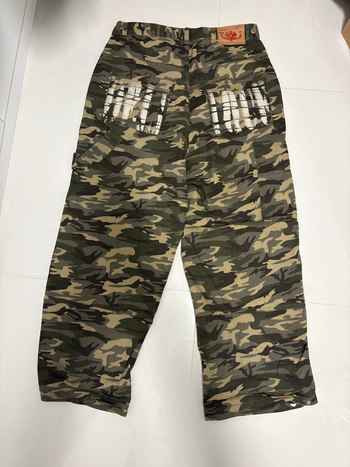 idws 카모 팬츠 L 상품이미지4