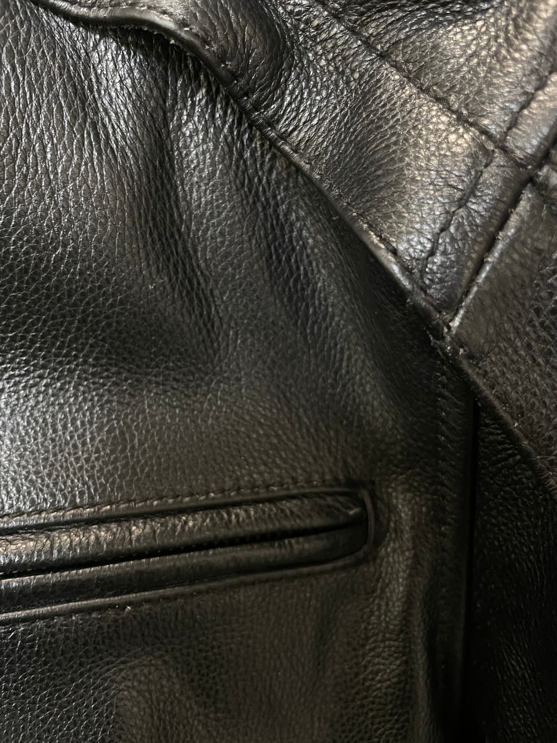 (M) 소가죽 라이더 자켓 상품이미지8