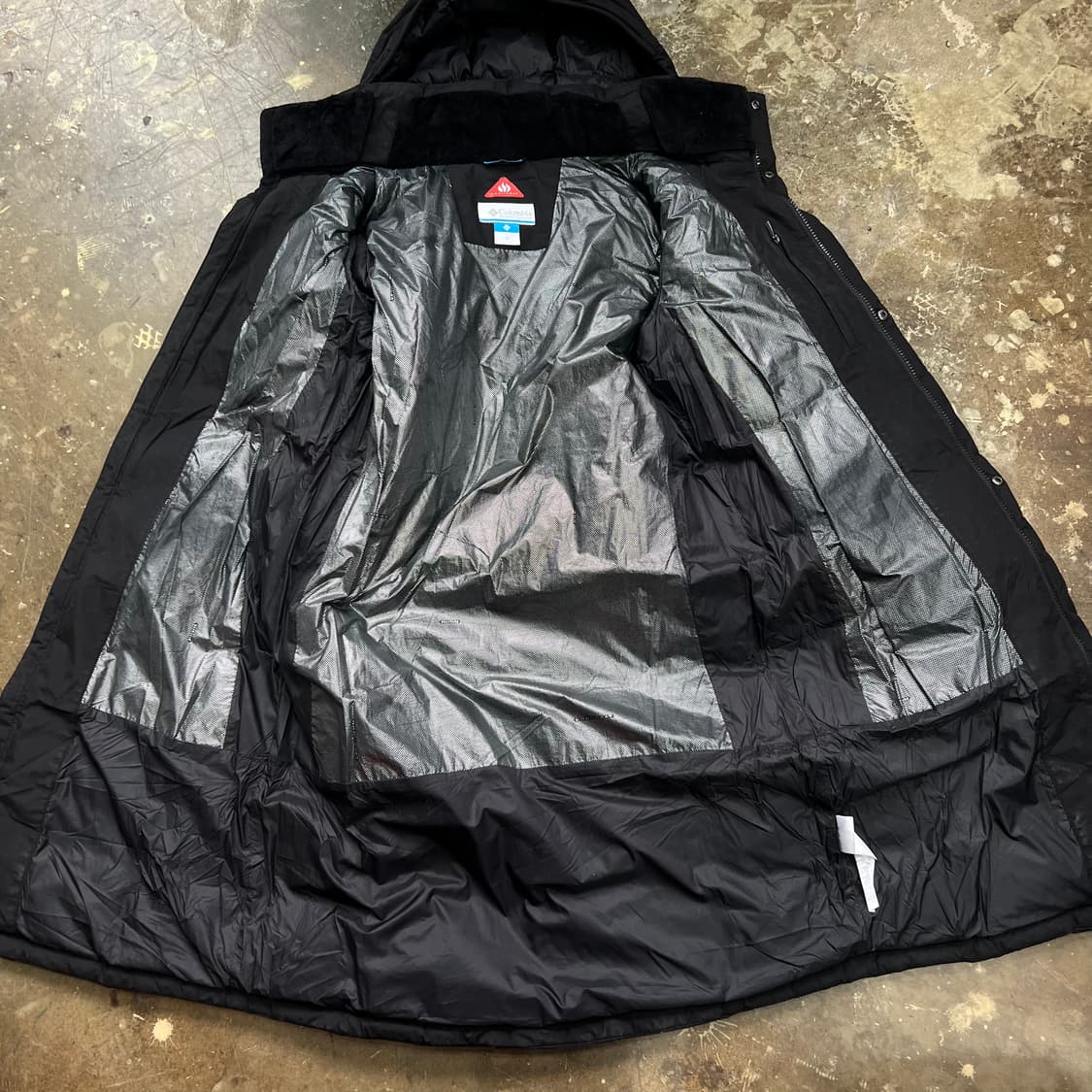 S) 컬럼비아 구스다운 롱패딩점퍼 콜롬비아 거위털 롱패딩 상품이미지4