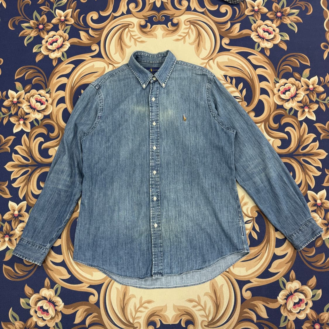 (L)폴로 랄프로렌 클래식핏 데님셔츠 상품이미지1