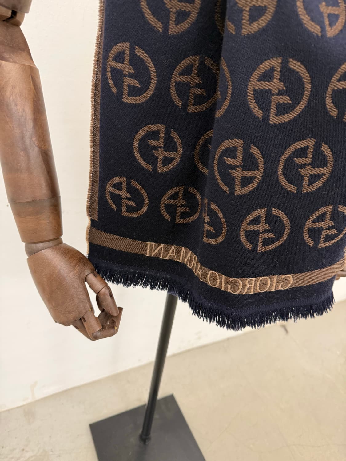 Giorgio Armani 100% Lana Wool muffler 상품이미지8