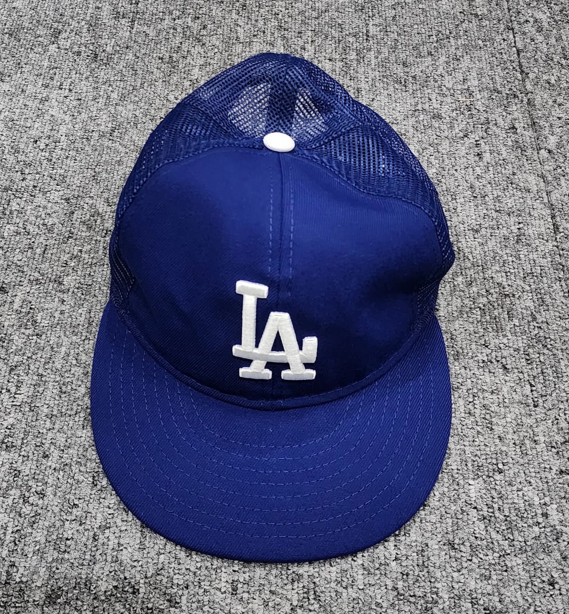 뉴에라 LA 다저스 9FIFTY 메쉬 트러커 스냅백 모자 S-M 상품이미지2