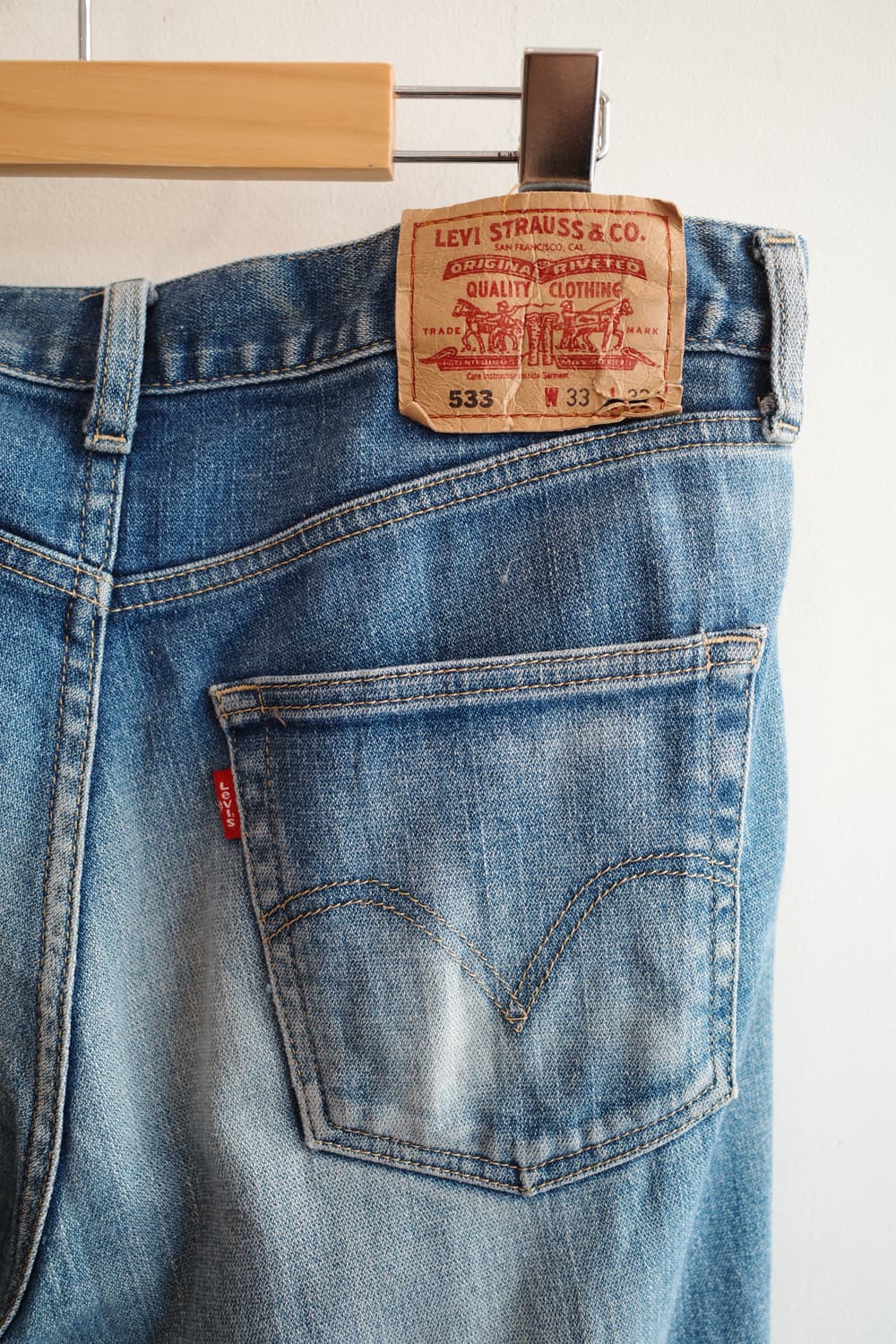 Levis 리바이스 533 빈티지 데님팬츠 (33인치) 상품이미지6