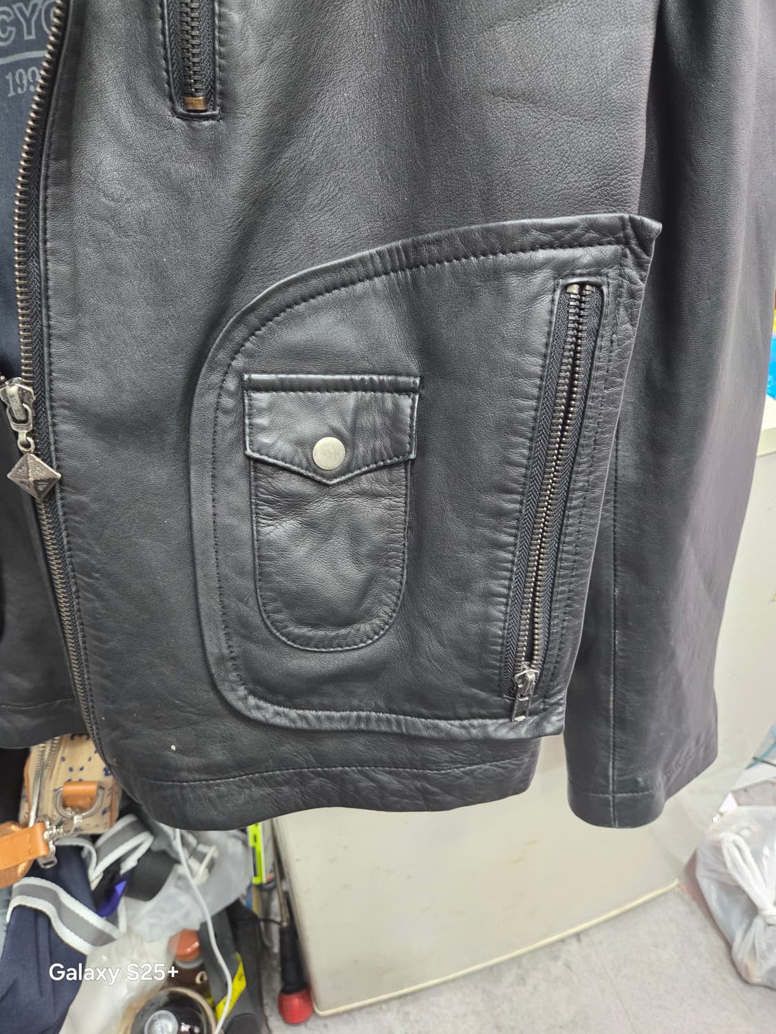 마자  플라봐   가죽자켓 상품이미지3