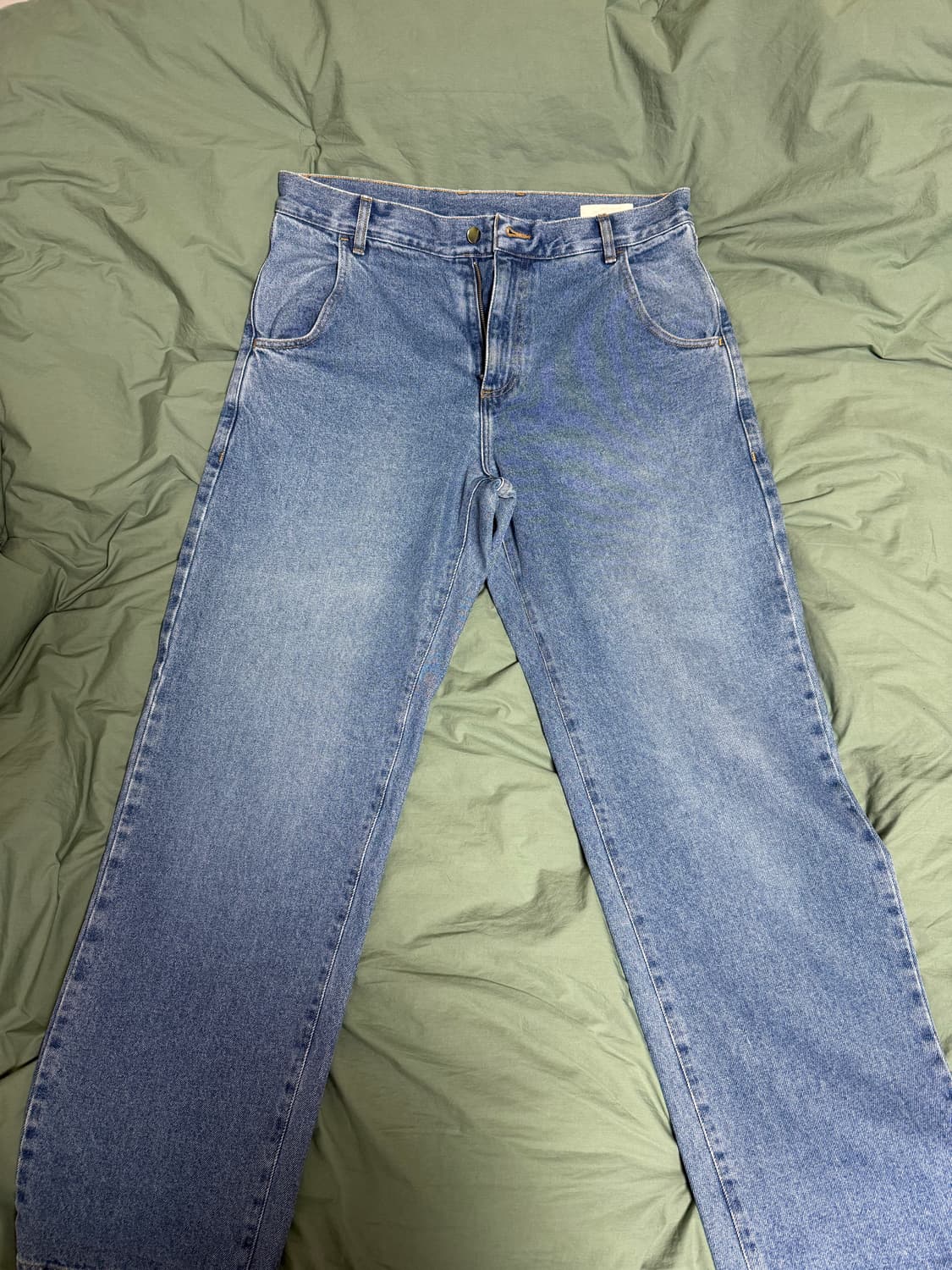 mfpen 레귤러진 라이트블루 M사이즈 상품이미지4