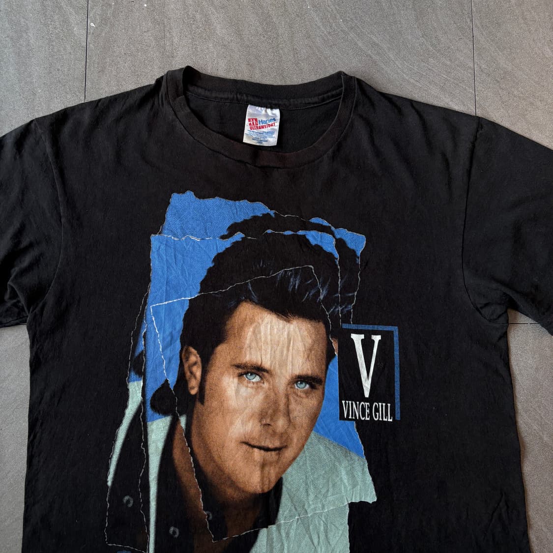 90s 92년 Vince Gill 투어 빈티지 티셔츠 반팔 티셔츠 반팔티 상품이미지3