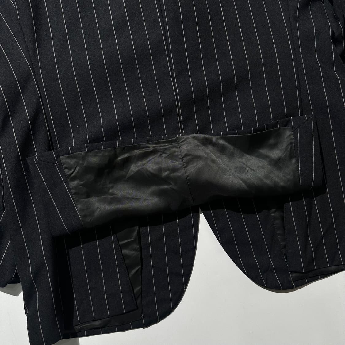 폴로 랄프로렌 이태리 메이드 스트라이프 싱글 3B 블레이저 상품이미지6