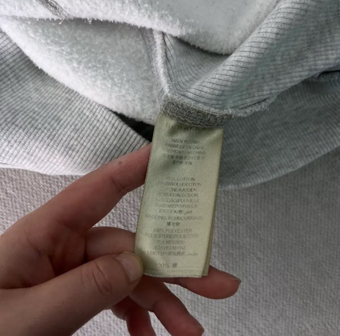 버버리 패치 후드집업 상품이미지8