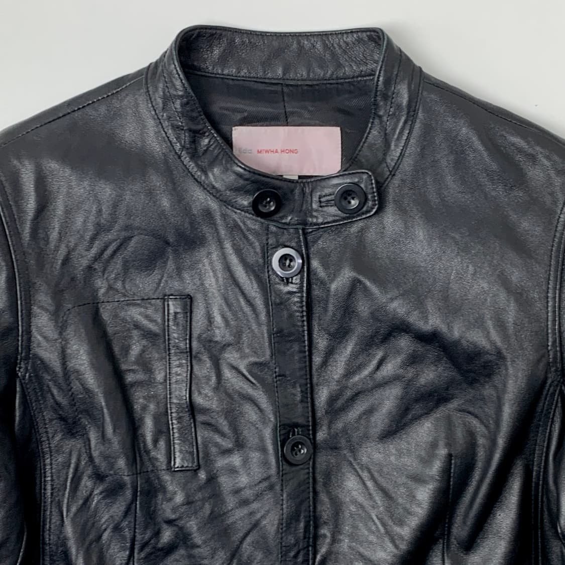 [77/정품] llda miwha hong 양가죽 자켓 상품이미지2