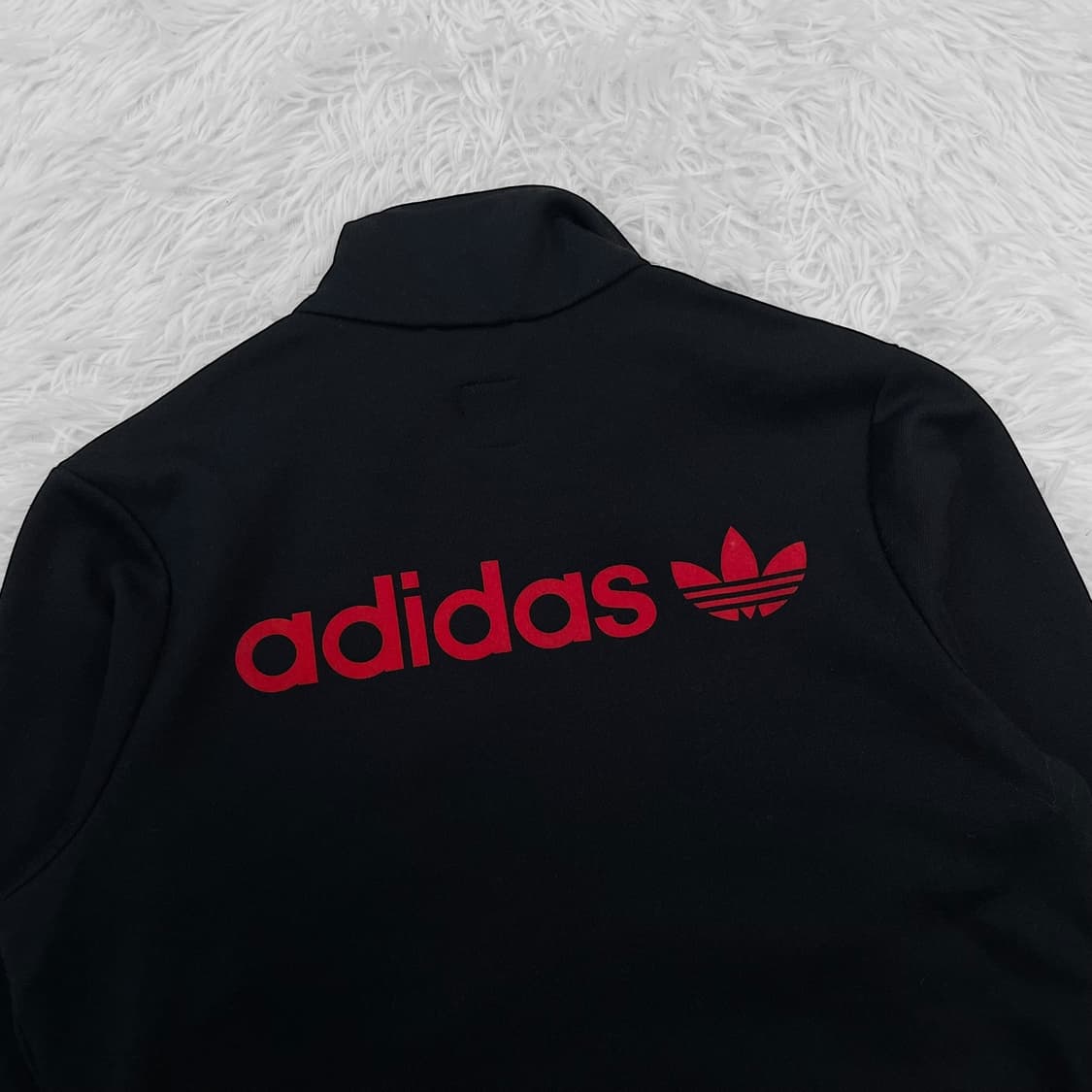 아디다스 팀 트레포일 레이싱 트랙탑 져지 블랙 상품이미지5