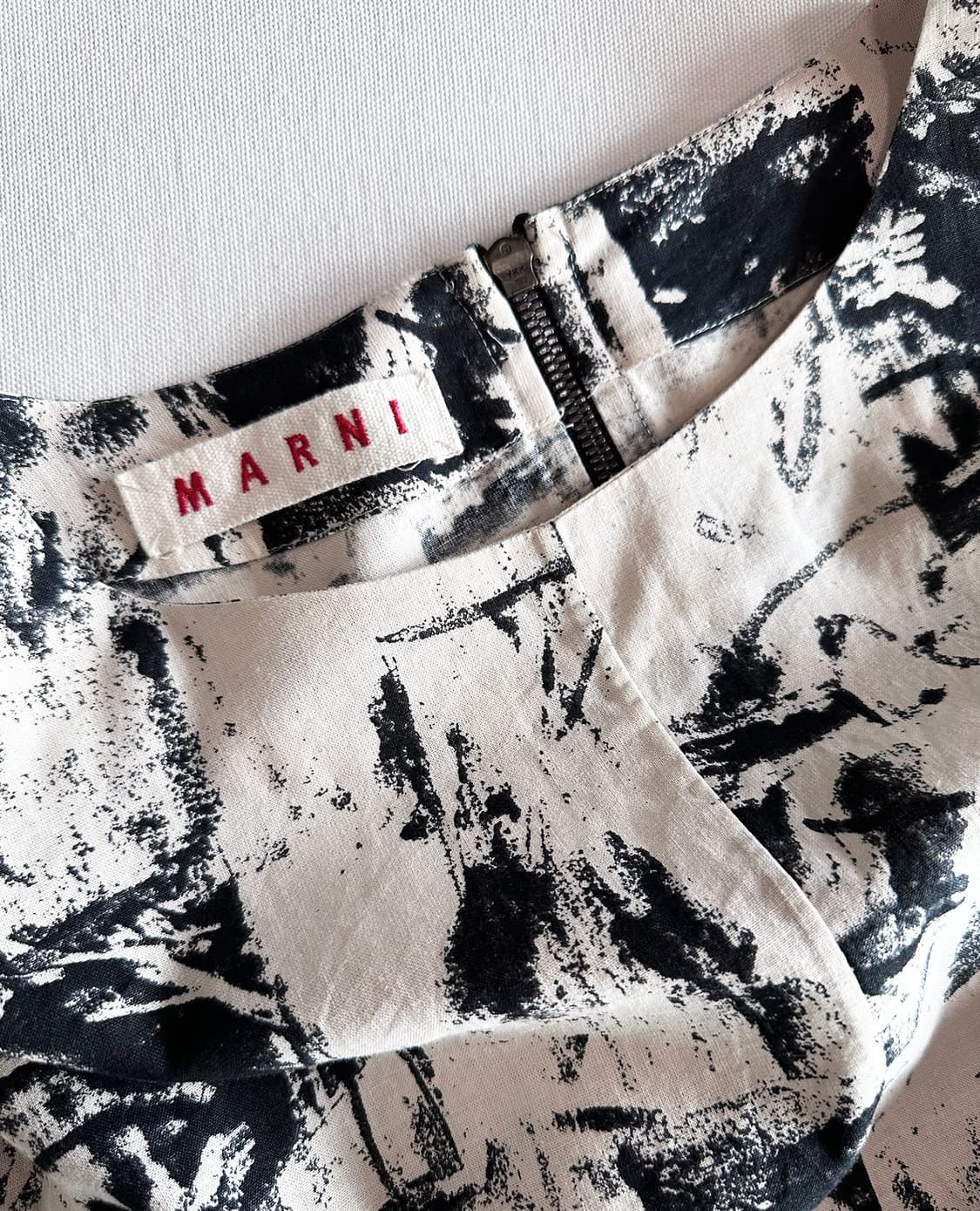 MARNI print cotton blouse onepiece 상품이미지7