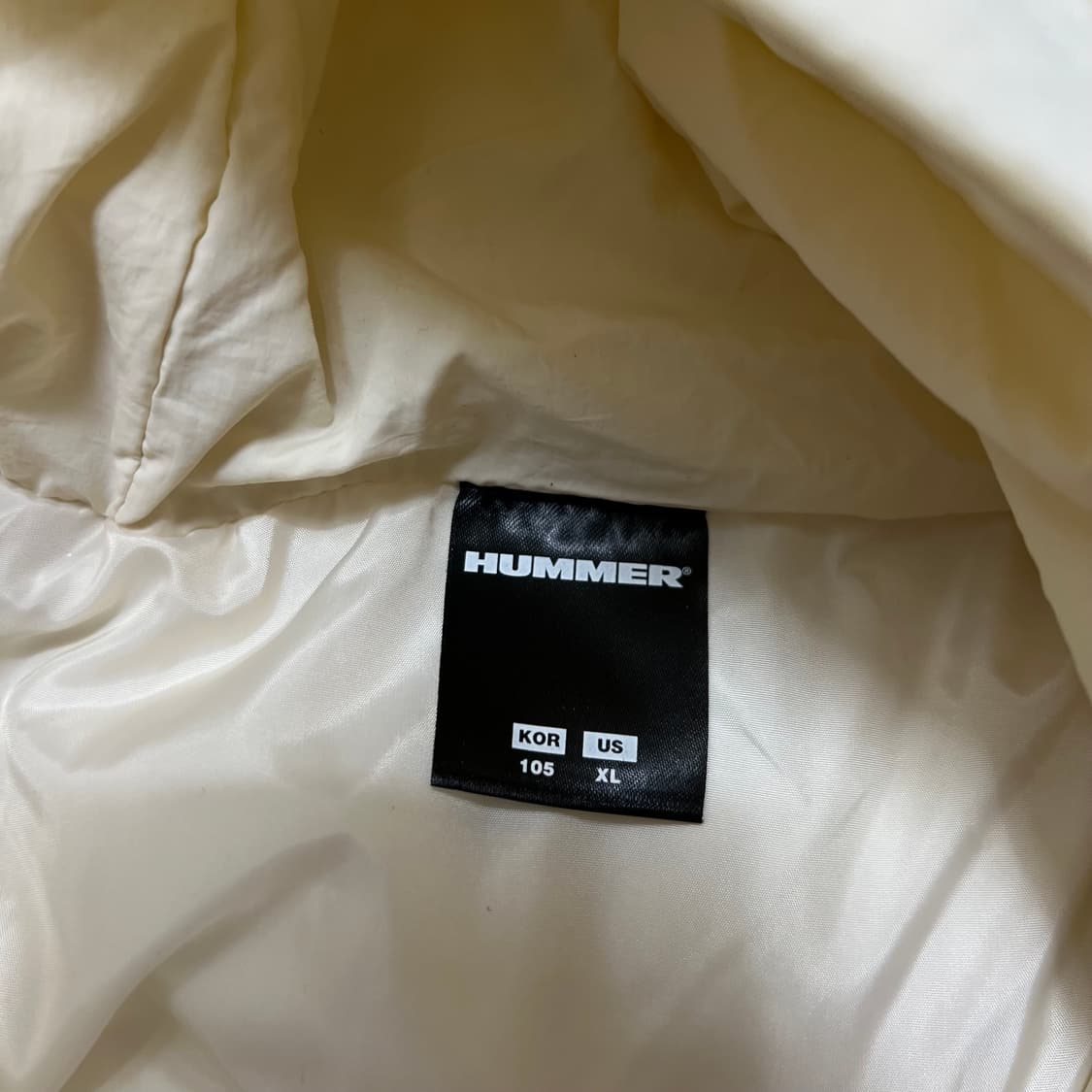 험머 퀼팅 후드 패딩 점퍼 [베이디] XL/105 상품이미지6