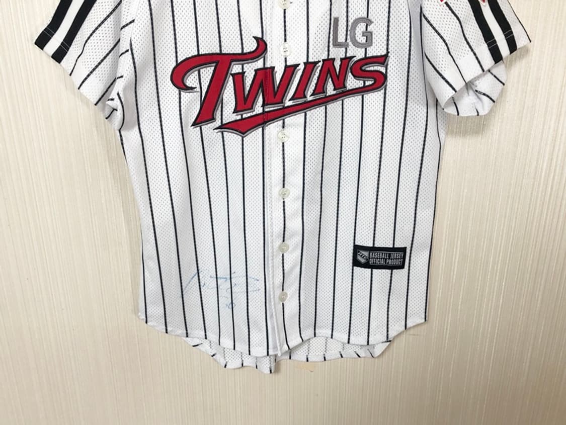 KBO ATC LG트윈스 홈유니폼/져지 85 #33 박용택 상품이미지4