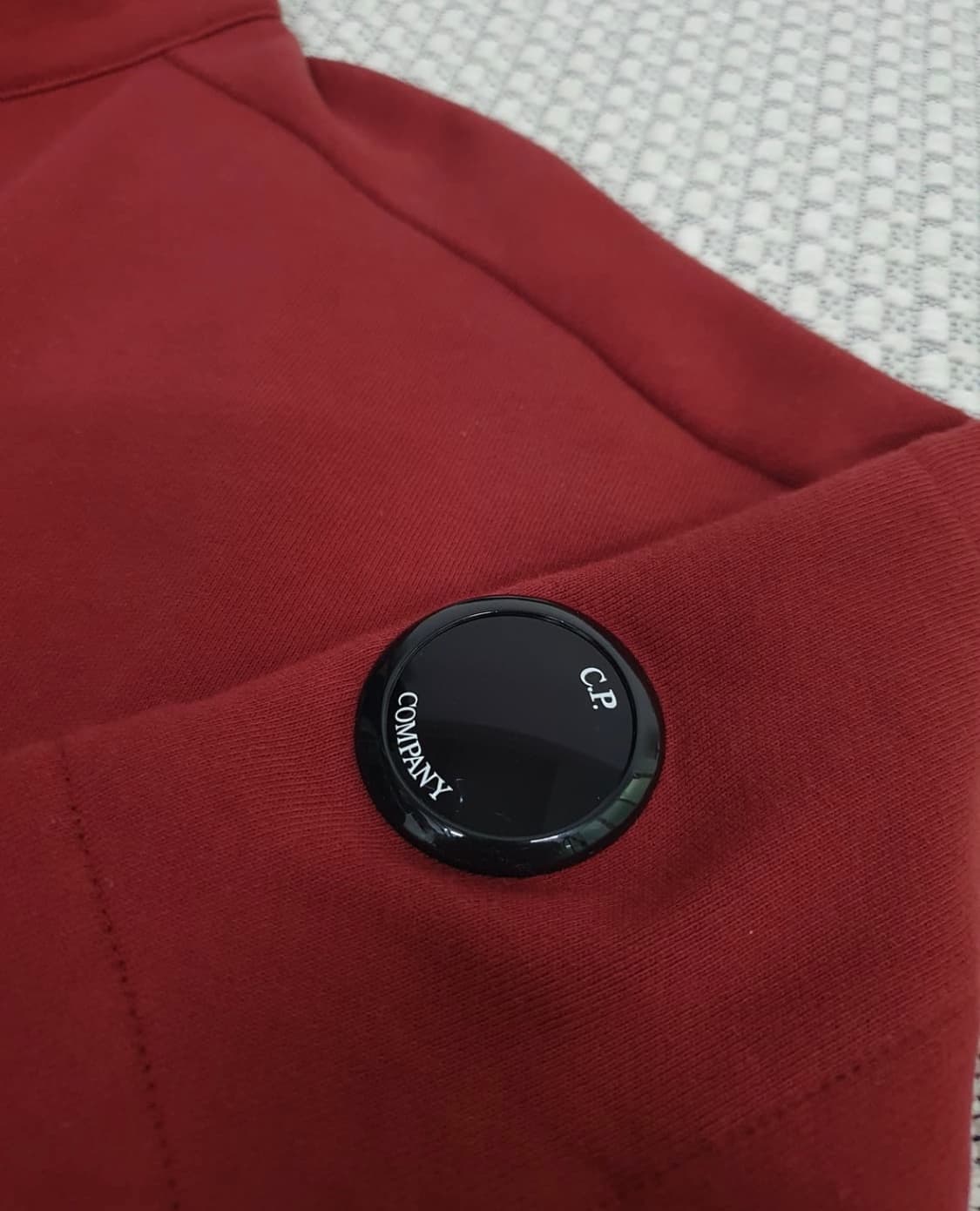 씨피컴퍼니 레드 쿼터 1/4 집 플리스 상품이미지2