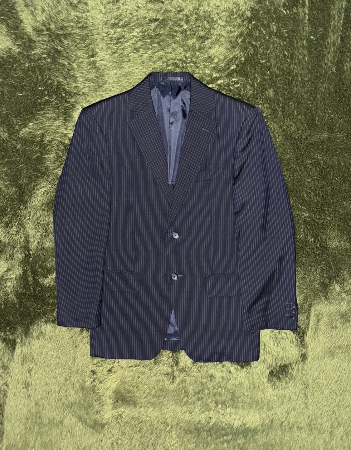 에르메네질도 제냐 재패니즈 테일러 메이드 스트라이프 블레이저 상품이미지1
