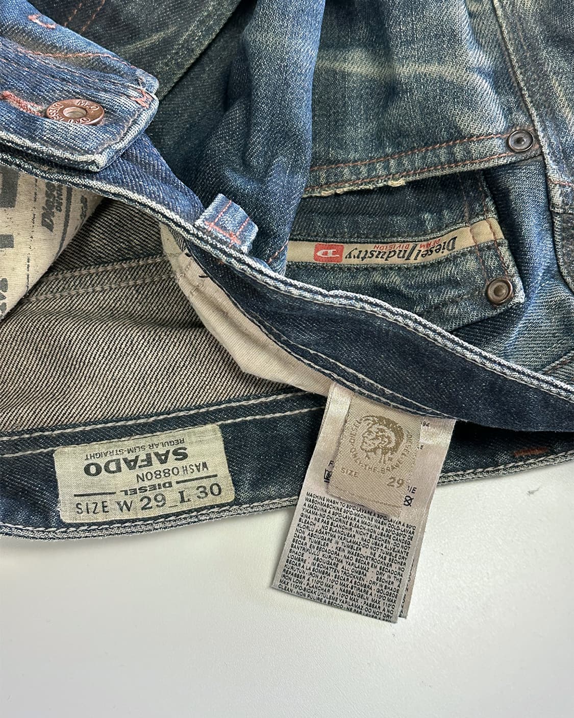 디젤 SAFADO 사파도 데님 팬츠 상품이미지6