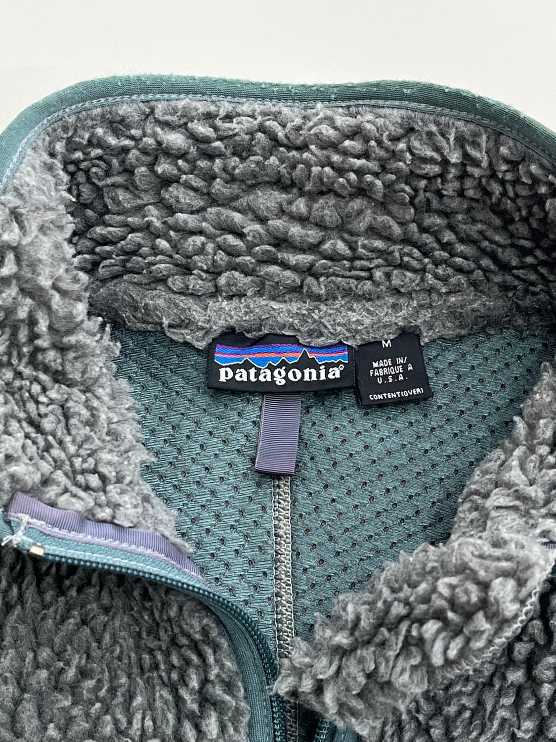파타고니아 빈티지 딥파일 플리스 그레이 M사이즈 상품이미지4