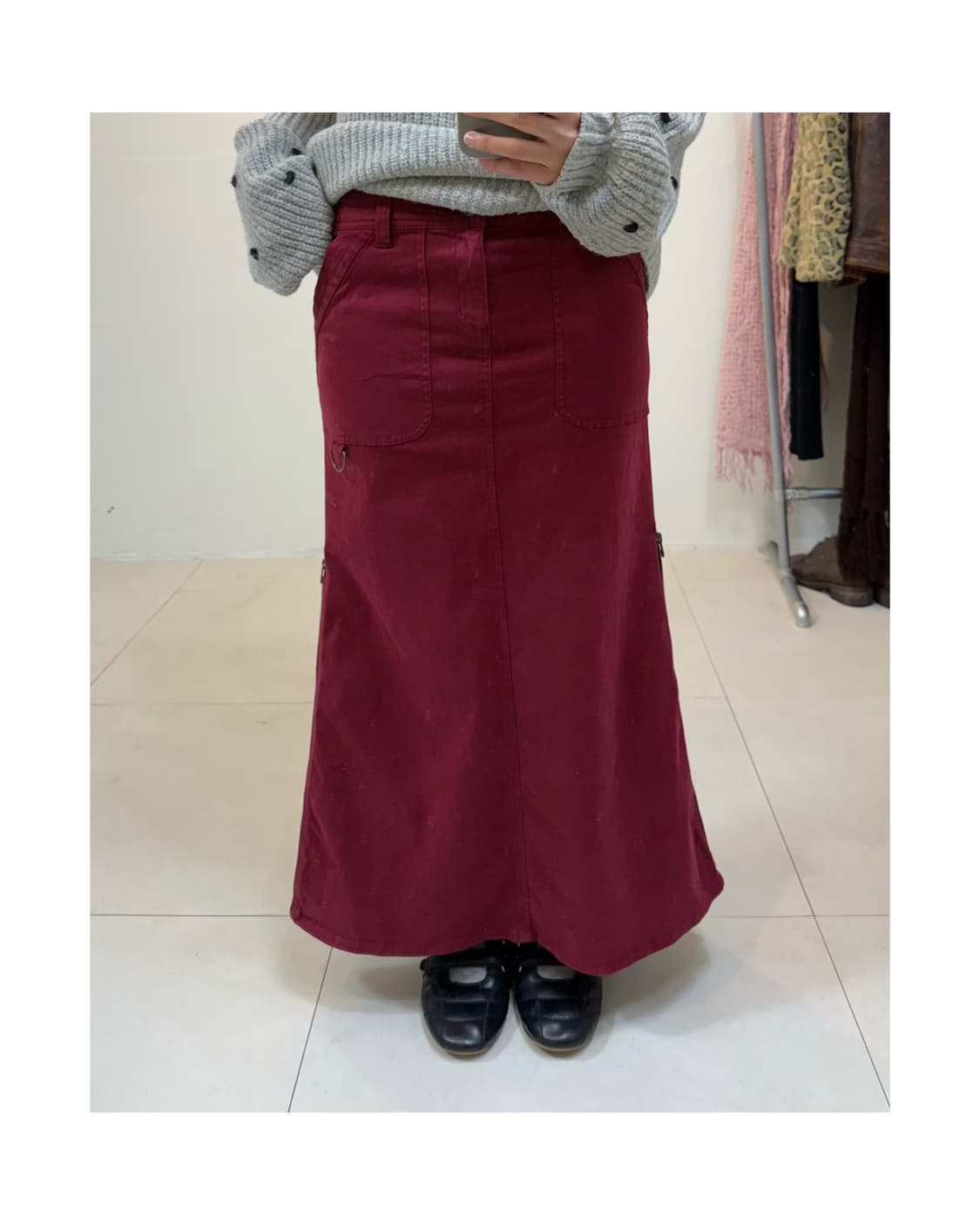 Avirex 지퍼 스커트 상품이미지7