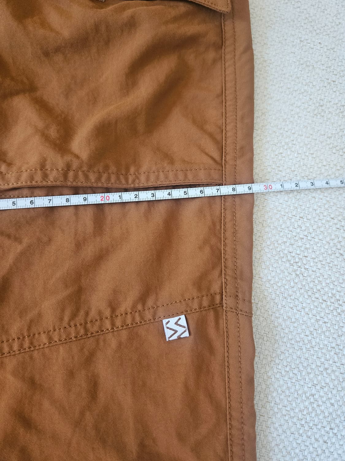 디스이즈네버댓 circa 나일론 트레킹팬츠 브라운 상품이미지6