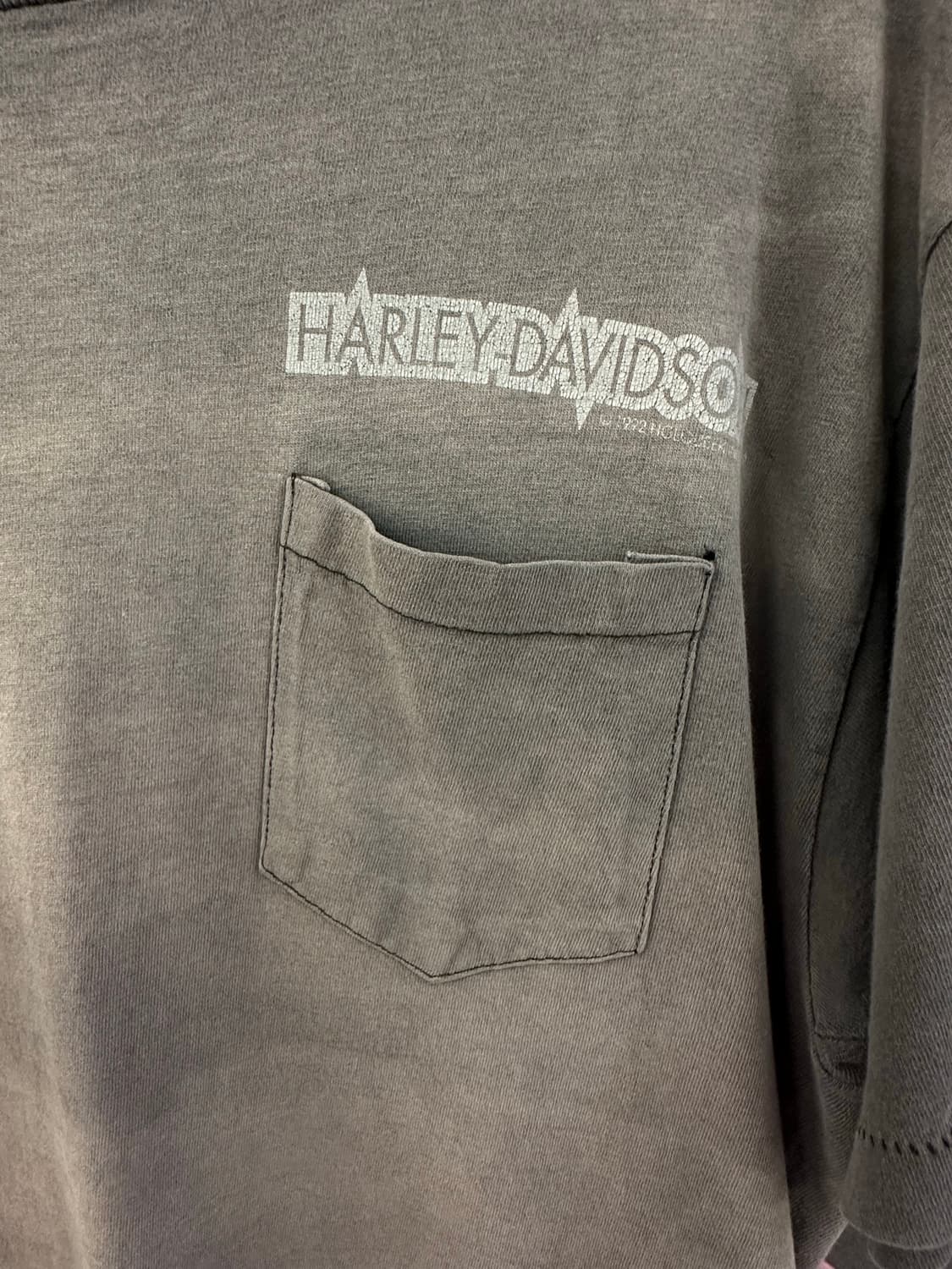 HARLEY-DAVIDSON  할리데이비슨 그런지그레이반팔티 상품이미지2