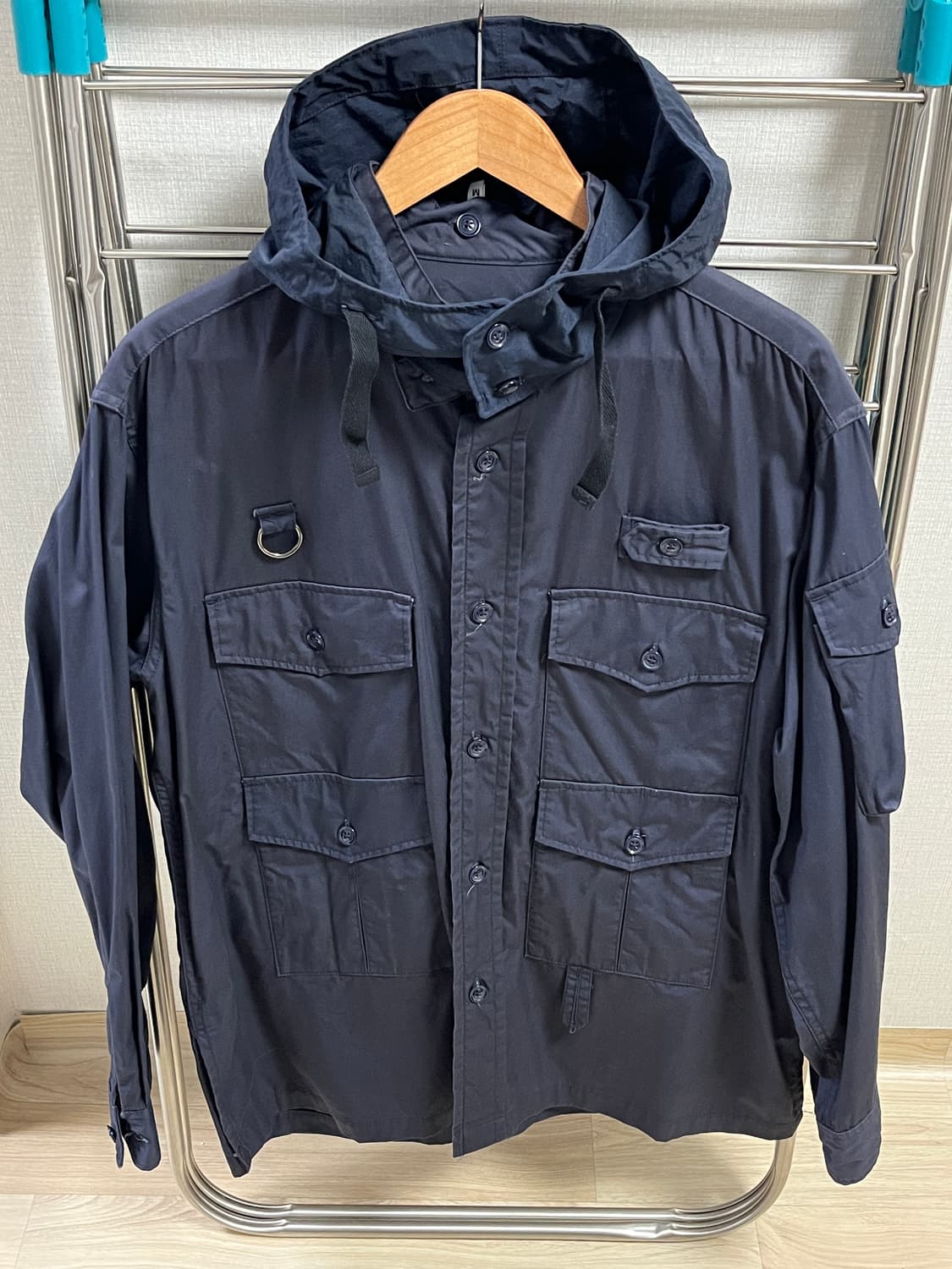 엔지니어드가먼츠 피싱오버셔츠 M 네이비 상품이미지1