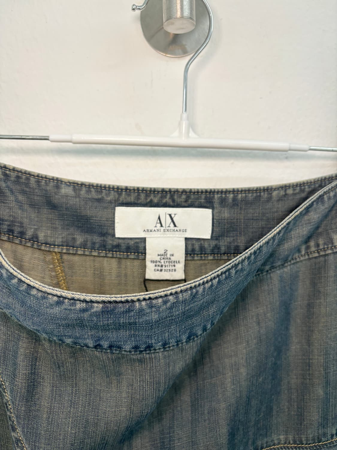 Armani denim skirt 상품이미지3