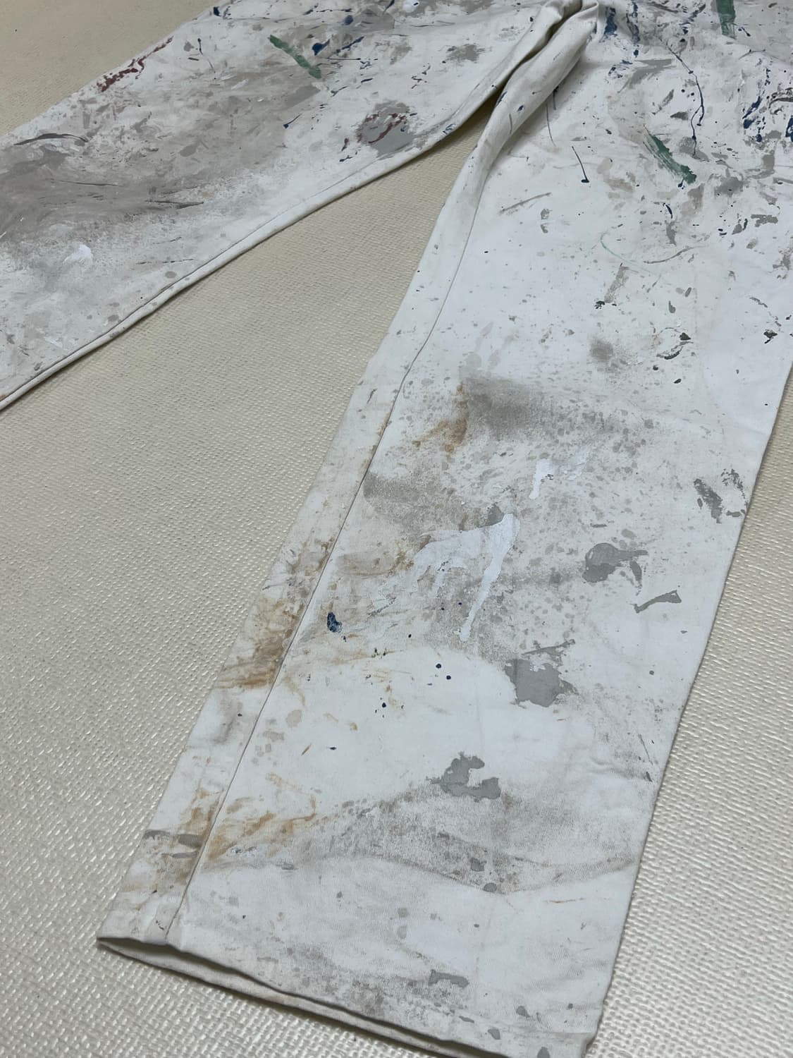 00s 디키즈 싱글니 페인팅 워크팬츠 36x34 상품이미지3