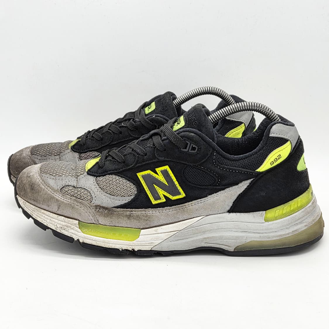  뉴발란스 992 메이드 인 USA 블랙 그레이 볼트 (280 D)  상품이미지1