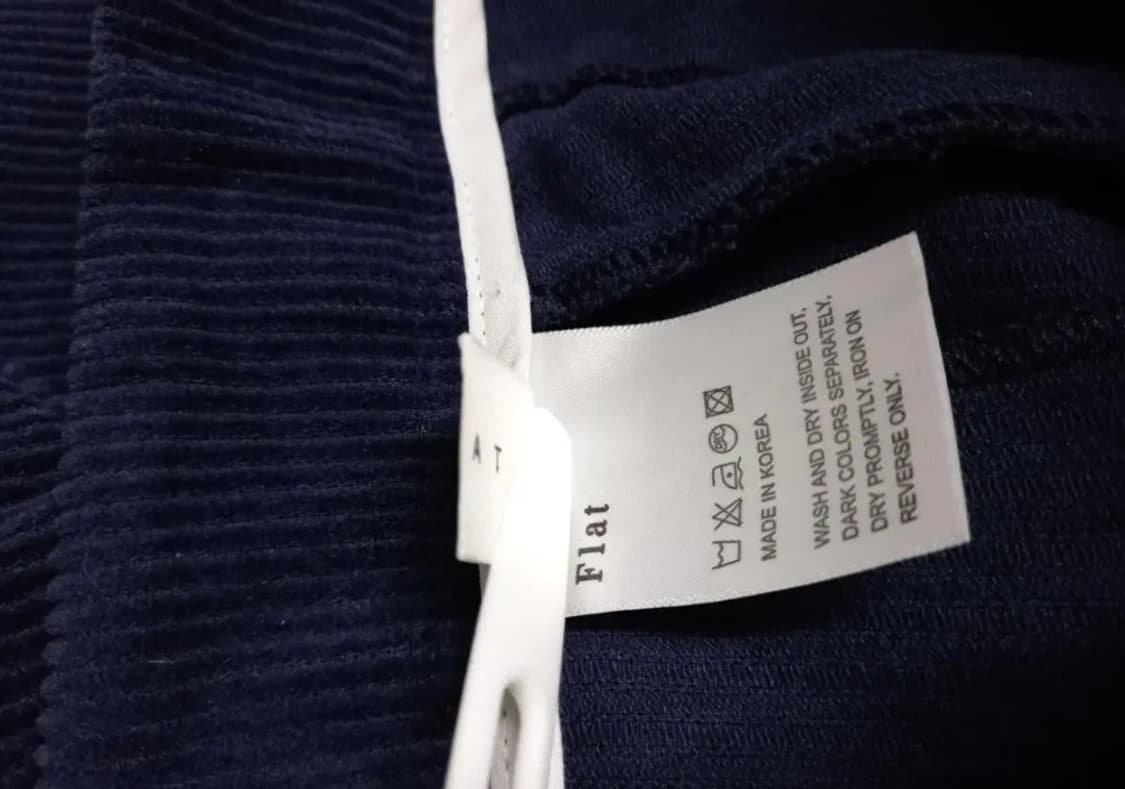 새 FLAT 플랫 코듀로이 골덴 하이웨스트형 일자통핏팬츠 66 상품이미지8