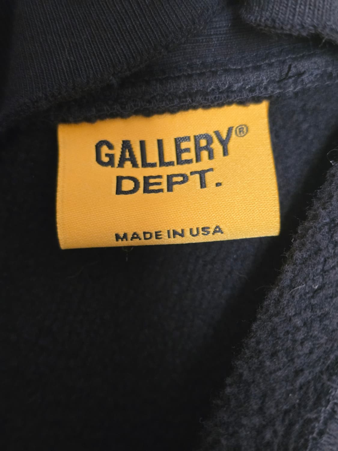 갤러리디파트먼트 90s 후드집업 블랙 L 상품이미지6