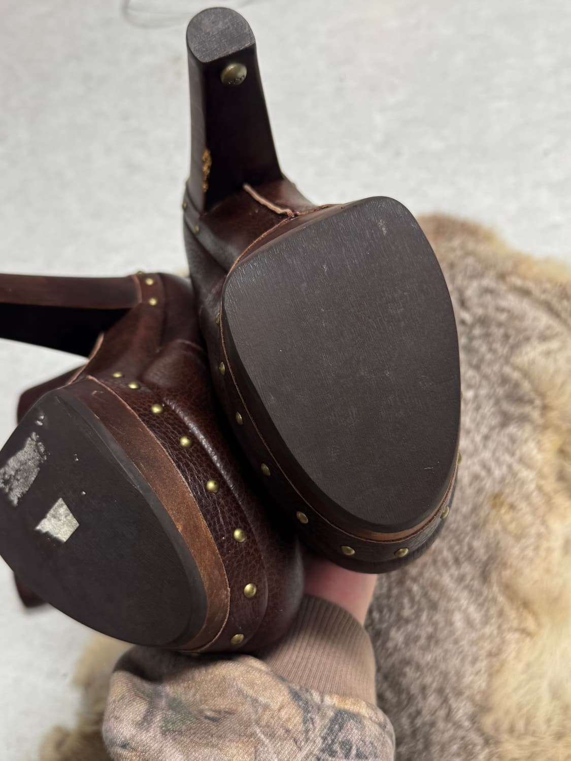 UGG cosima tall leather Hill 상품이미지5