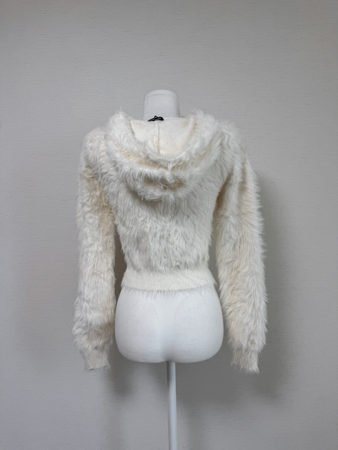 배드블러드) 모헤어 후드 집업 상품이미지4