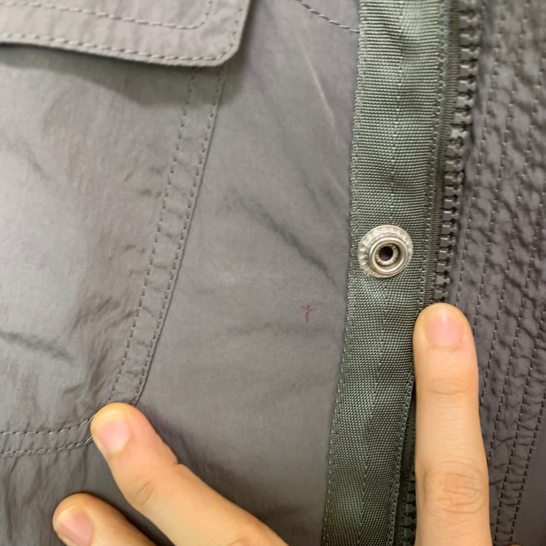 폴로 랄프로렌 차콜 자켓 빈티지 야상 점퍼 y2k 00s 펑크룩 상품이미지5