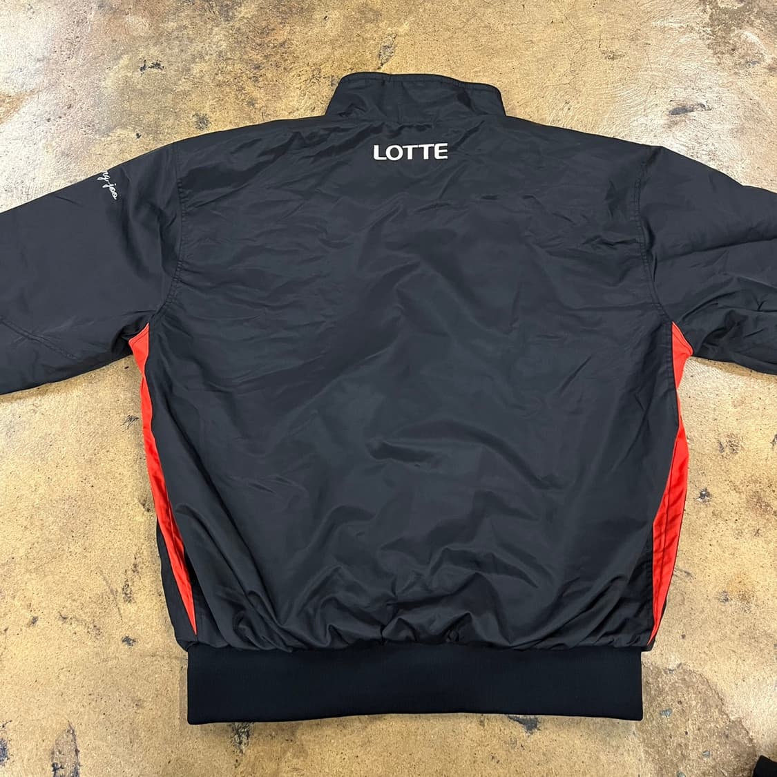 [105] HARD 롯데 자이언츠 바람막이 블랙 b13 상품이미지4